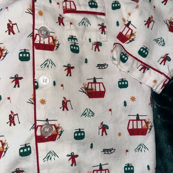 ⛷️RARE Petite Plume Ski lift & Ski PJ top - Picture 6 of 13